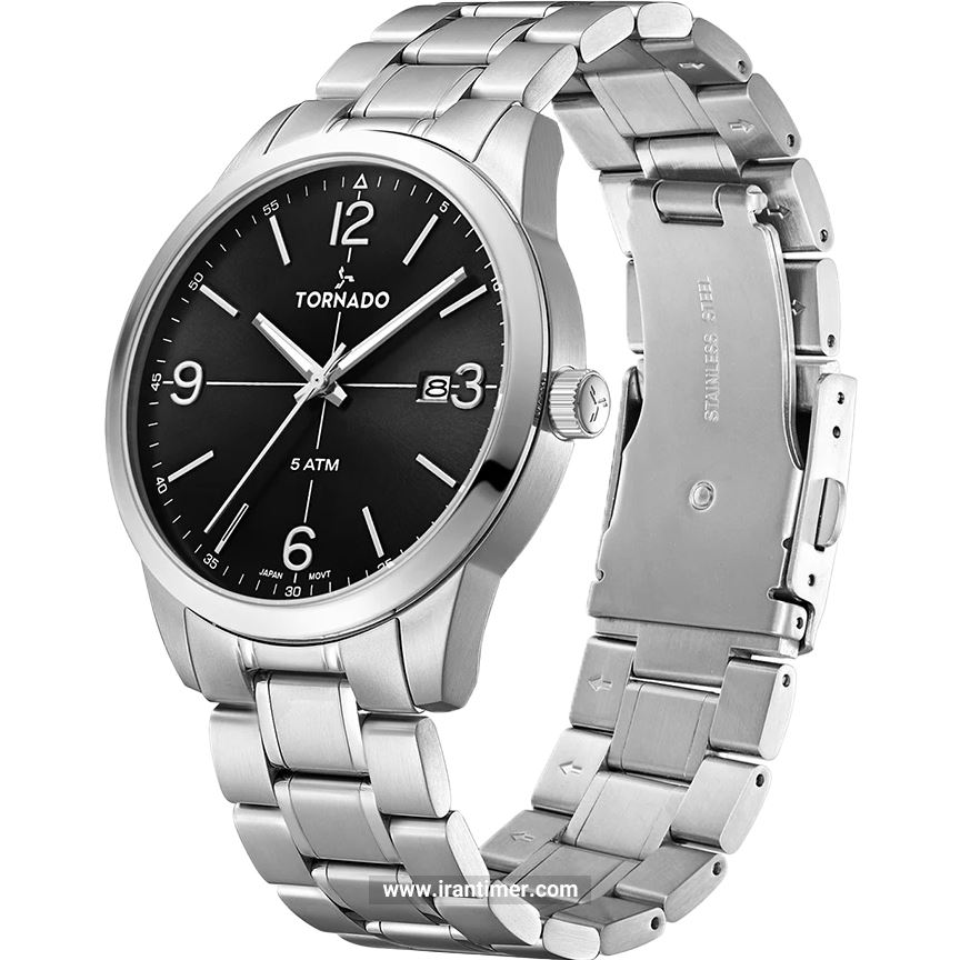 قیمت و خرید ساعت مچی مردانه تورنادو(Tornado) مدل T24007-SBSB کلاسیک | اورجینال و اصلی