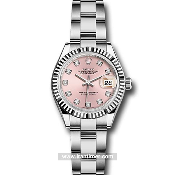قیمت و خرید ساعت مچی زنانه رولکس(Rolex) مدل 279174 pdo Pink کلاسیک | اورجینال و اصلی