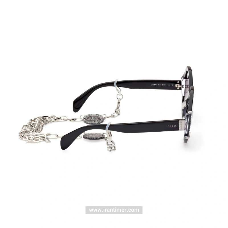 قیمت و خرید عینک آفتابی زنانه فشن (guess) مدل GU 7874 01B 54 | اورجینال و اصلی