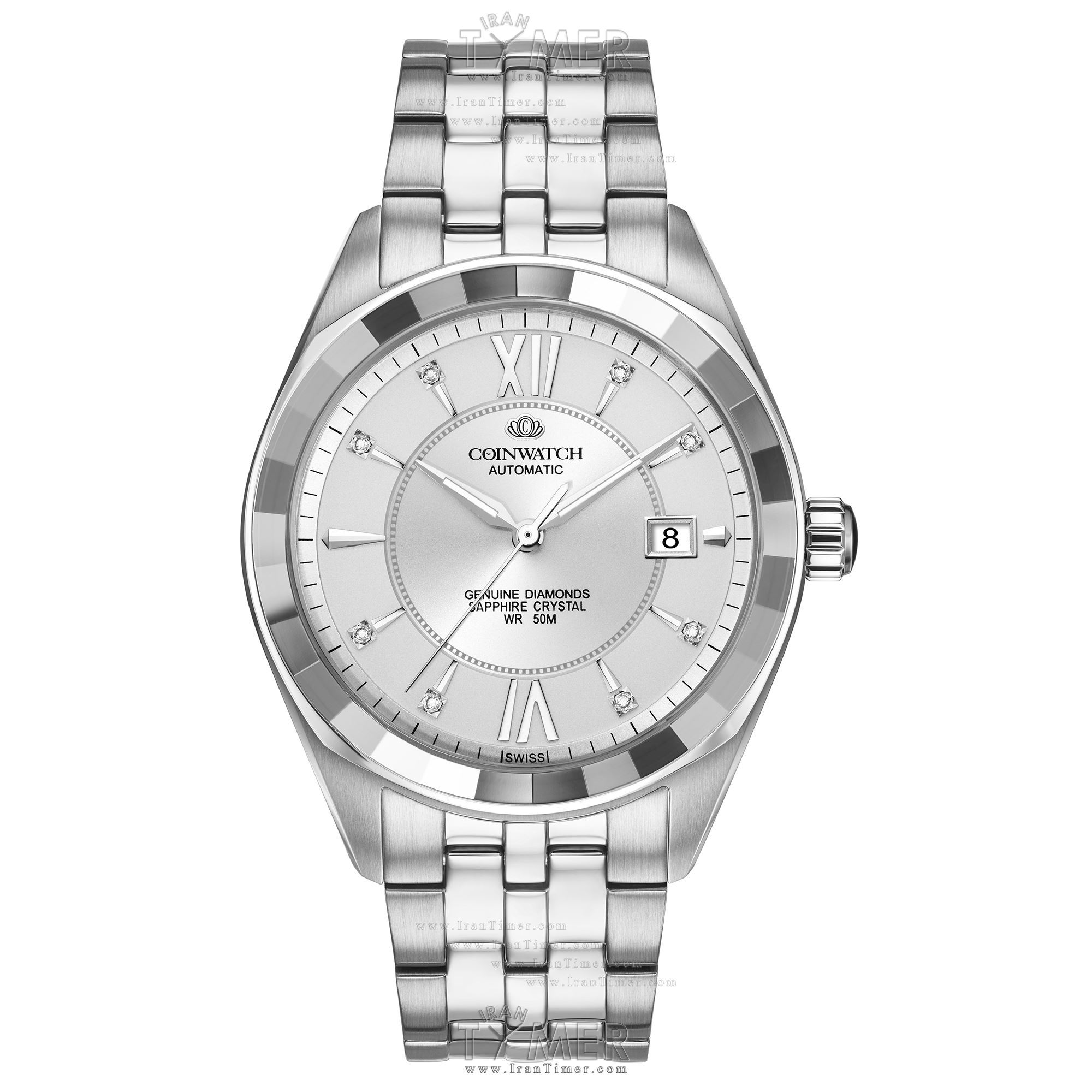 قیمت و خرید ساعت مچی مردانه کوین واچ(COINWATCH) مدل C155SWH کلاسیک | اورجینال و اصلی