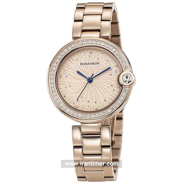 قیمت و خرید ساعت مچی زنانه رومانسون(ROMANSON) مدل RM4BF510QLRRAC6U-RG فشن | اورجینال و اصلی
