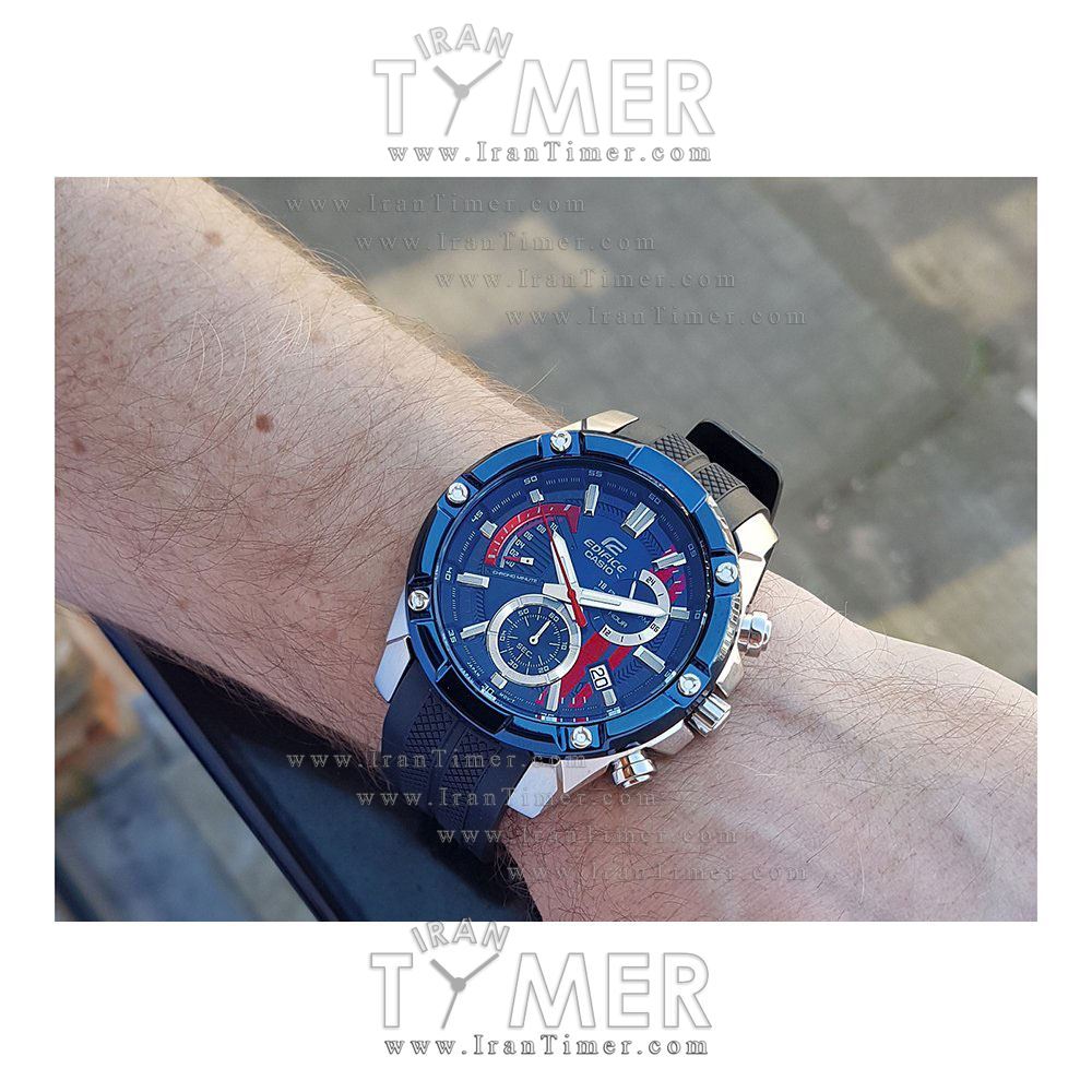 قیمت و خرید ساعت مچی مردانه کاسیو (CASIO) ادیفس(ادیفایس) مدل EFR-559TRP-2ADR اسپرت | اورجینال و اصلی