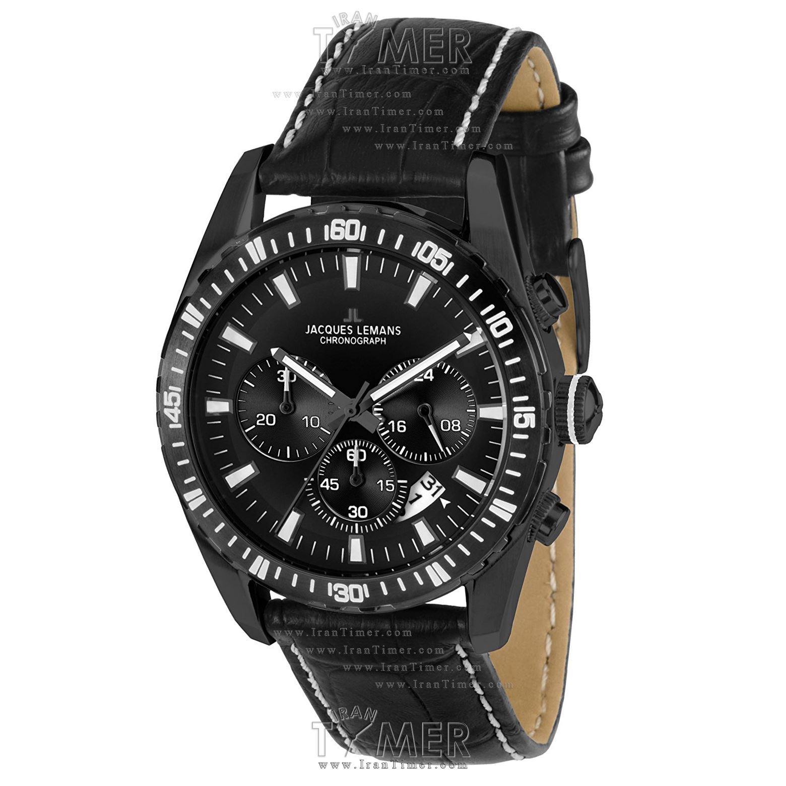 قیمت و خرید ساعت مچی مردانه ژاک لمن(JACQUES LEMANS) مدل 1-1801F کلاسیک اسپرت | اورجینال و اصلی