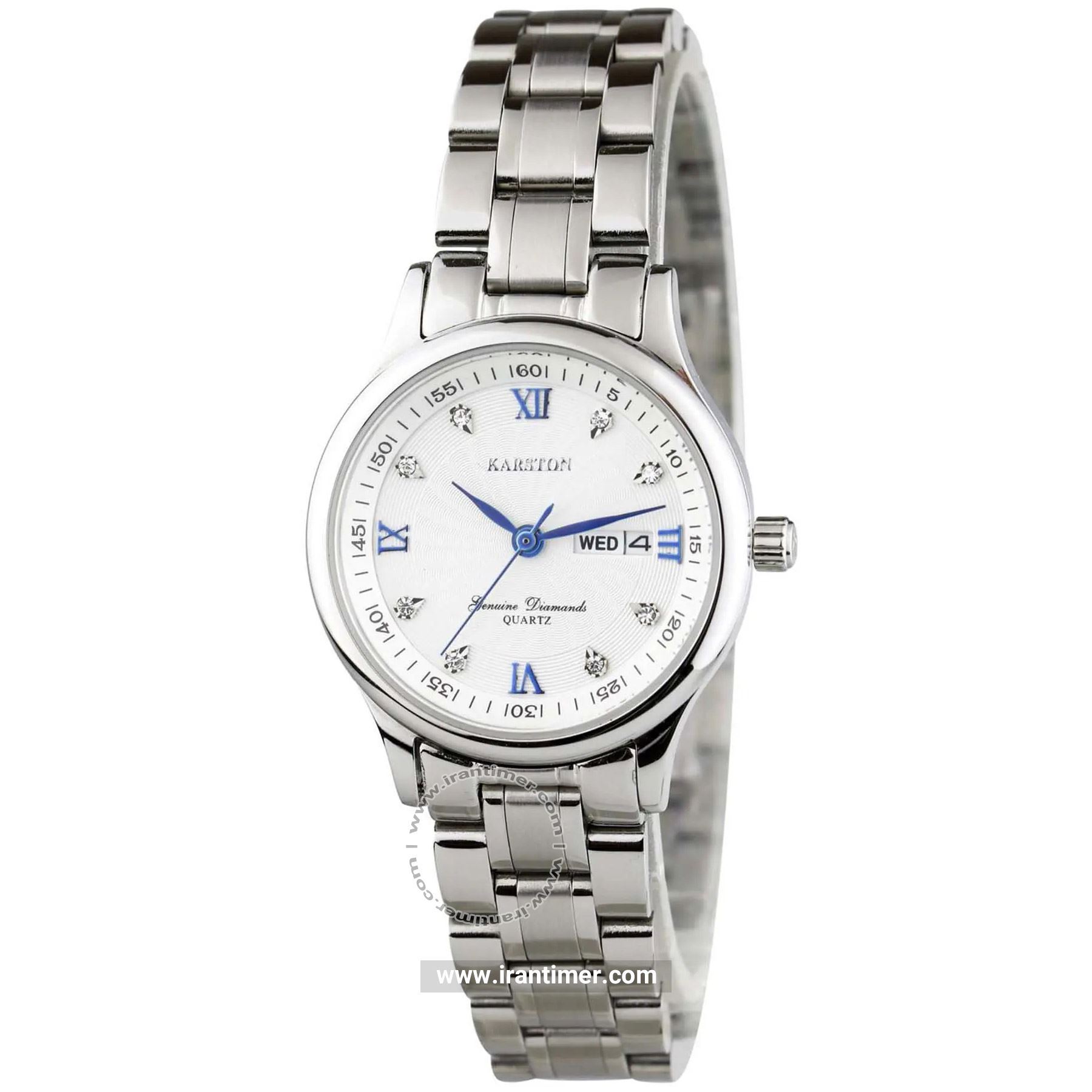 قیمت و خرید ساعت مچی زنانه کارستون(KARSTONE) مدل K-8019LBB کلاسیک | اورجینال و اصلی