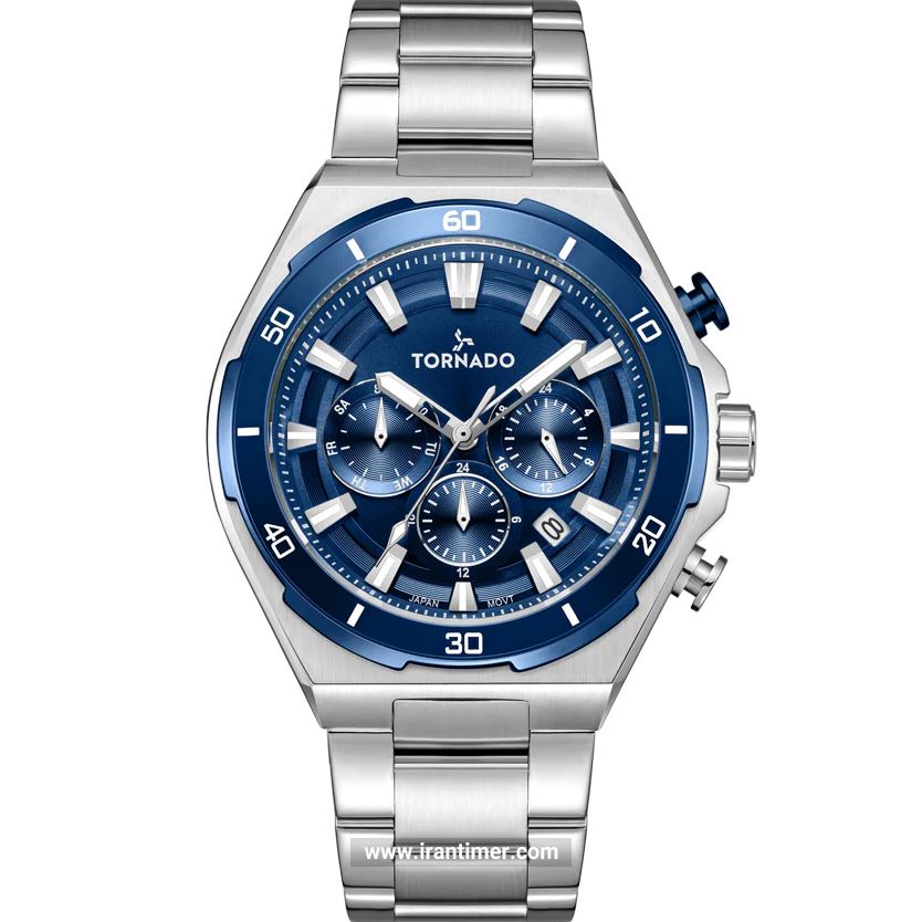 قیمت و خرید ساعت مچی مردانه تورنادو(Tornado) مدل T24104-SBSN کلاسیک | اورجینال و اصلی