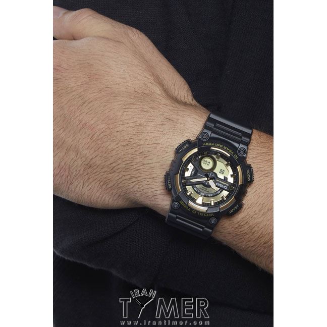قیمت و خرید ساعت مچی مردانه کاسیو (CASIO) جنرال مدل AEQ-110BW-9AVDF اسپرت | اورجینال و اصلی