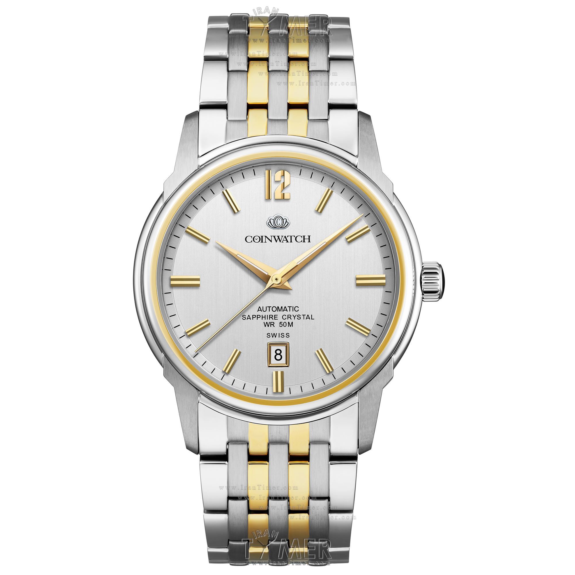 قیمت و خرید ساعت مچی مردانه کوین واچ(COINWATCH) مدل C136TWH کلاسیک | اورجینال و اصلی