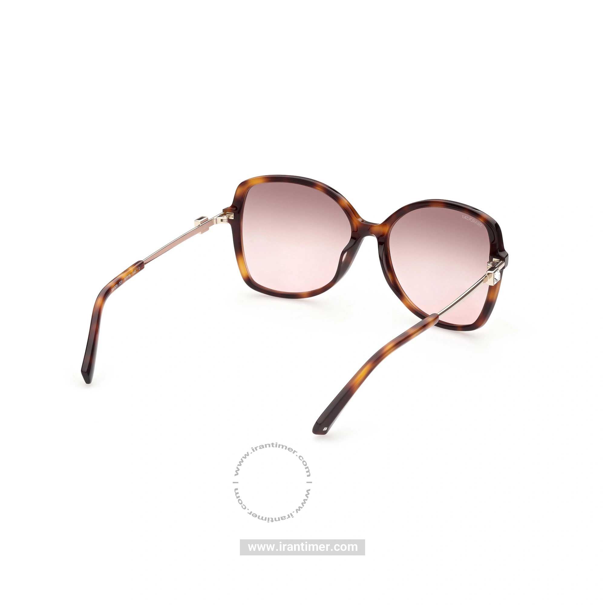 قیمت و خرید عینک آفتابی زنانه کلاسیک (SWAROVSKI) مدل SK 0329 52F 57 | اورجینال و اصلی