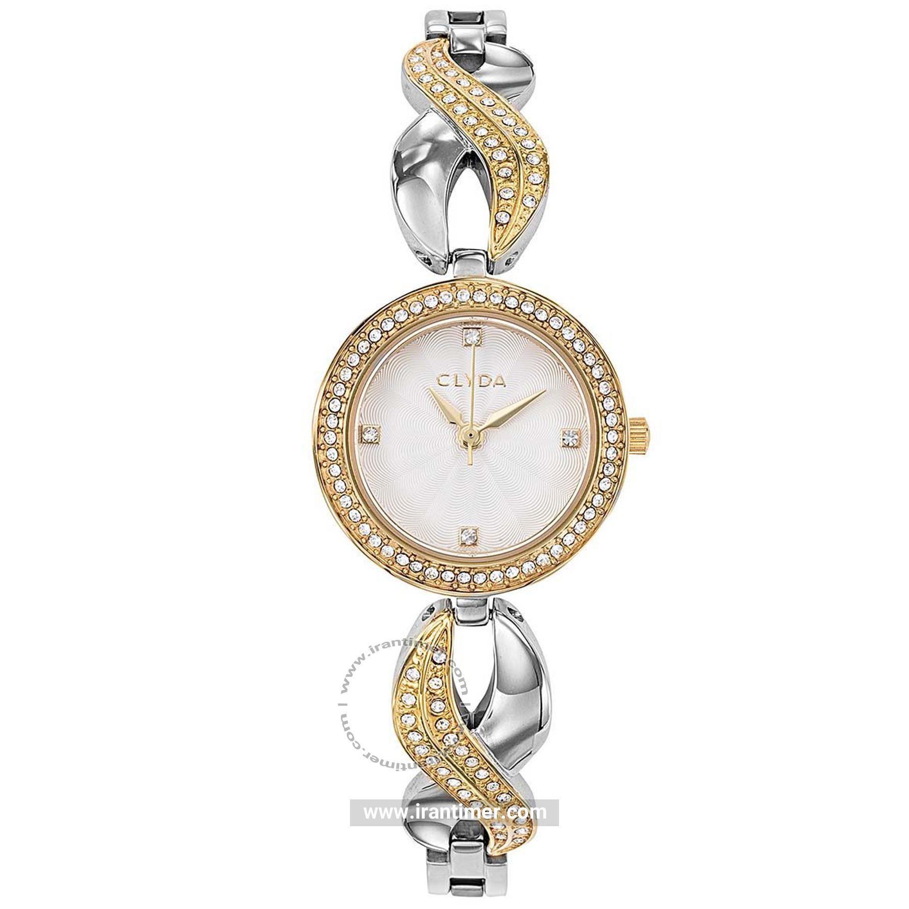 قیمت و خرید ساعت مچی زنانه کلیدا(Clyda) مدل CLA0754BBPW فشن | اورجینال و اصلی