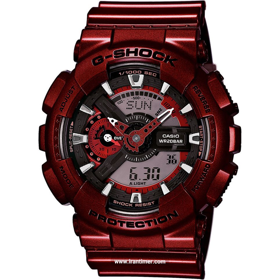 قیمت و خرید ساعت مچی مردانه کاسیو (CASIO) جی شاک مدل GA-110NM-4ADR اسپرت | اورجینال و اصلی