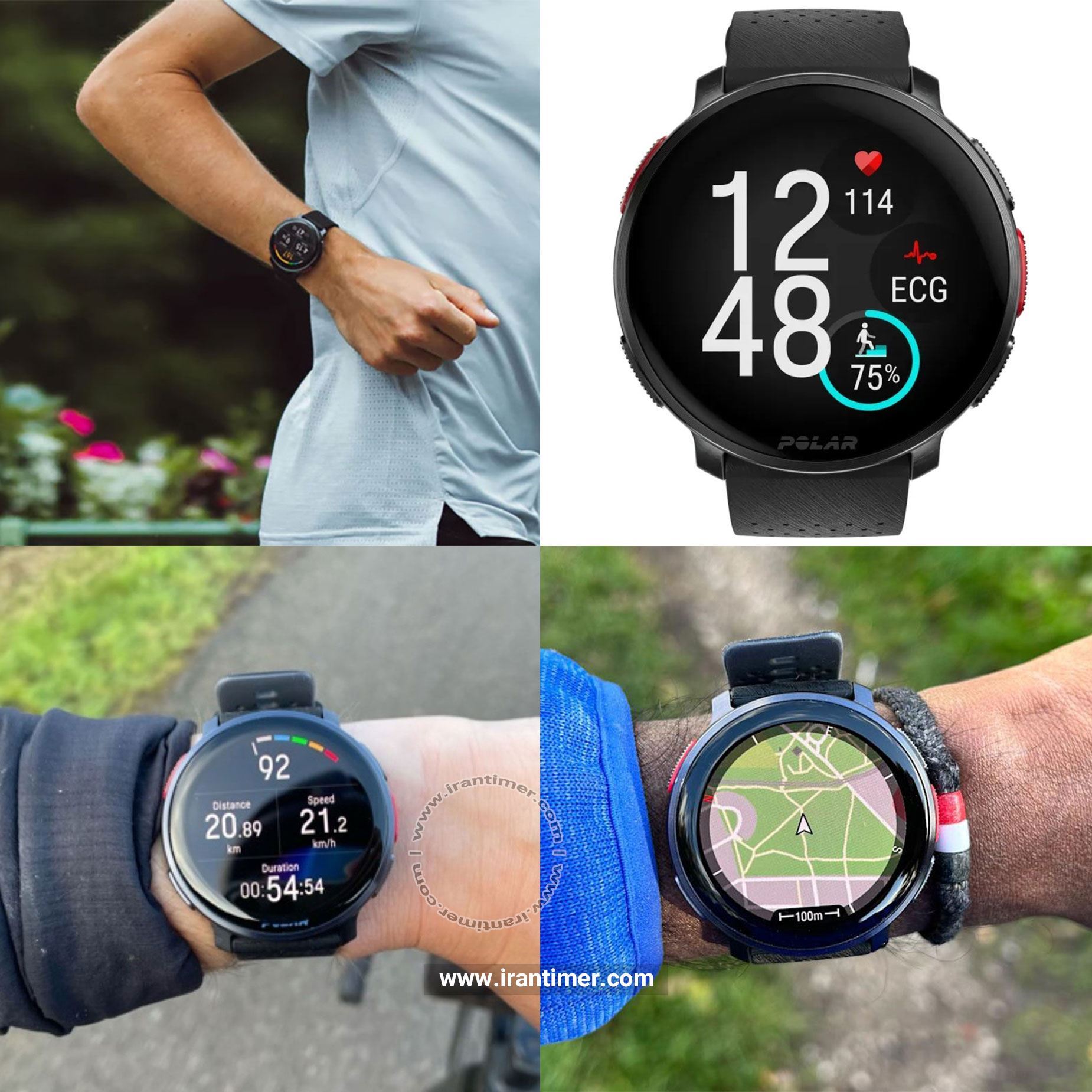 قیمت و خرید ساعت مچی مردانه پلار(POLAR) مدل Vantage V3 اسپرت | اورجینال و اصلی