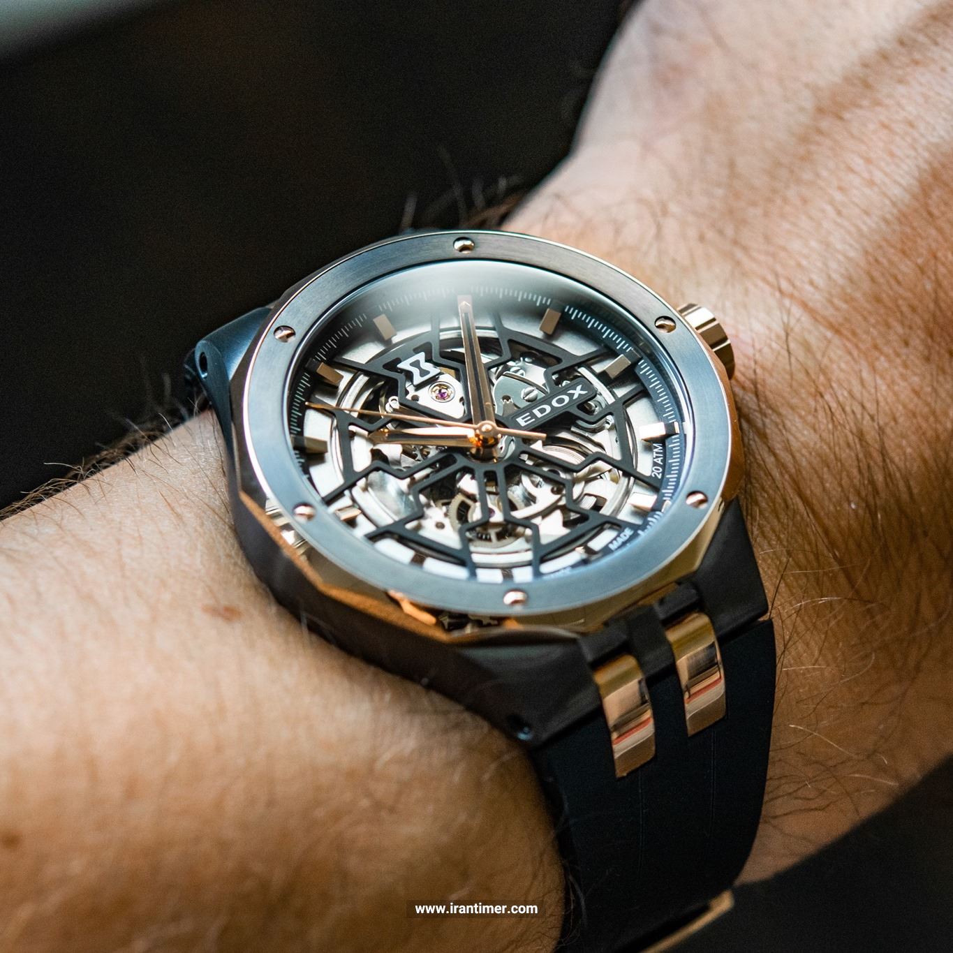 قیمت و خرید ساعت مچی مردانه ادُکس(EDOX) مدل 85303357GRNRN اسپرت | اورجینال و اصلی