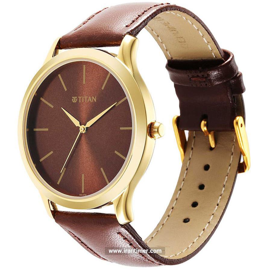 قیمت و خرید ساعت مچی مردانه تایتِن(TITAN) مدل T1825YL04 کلاسیک | اورجینال و اصلی