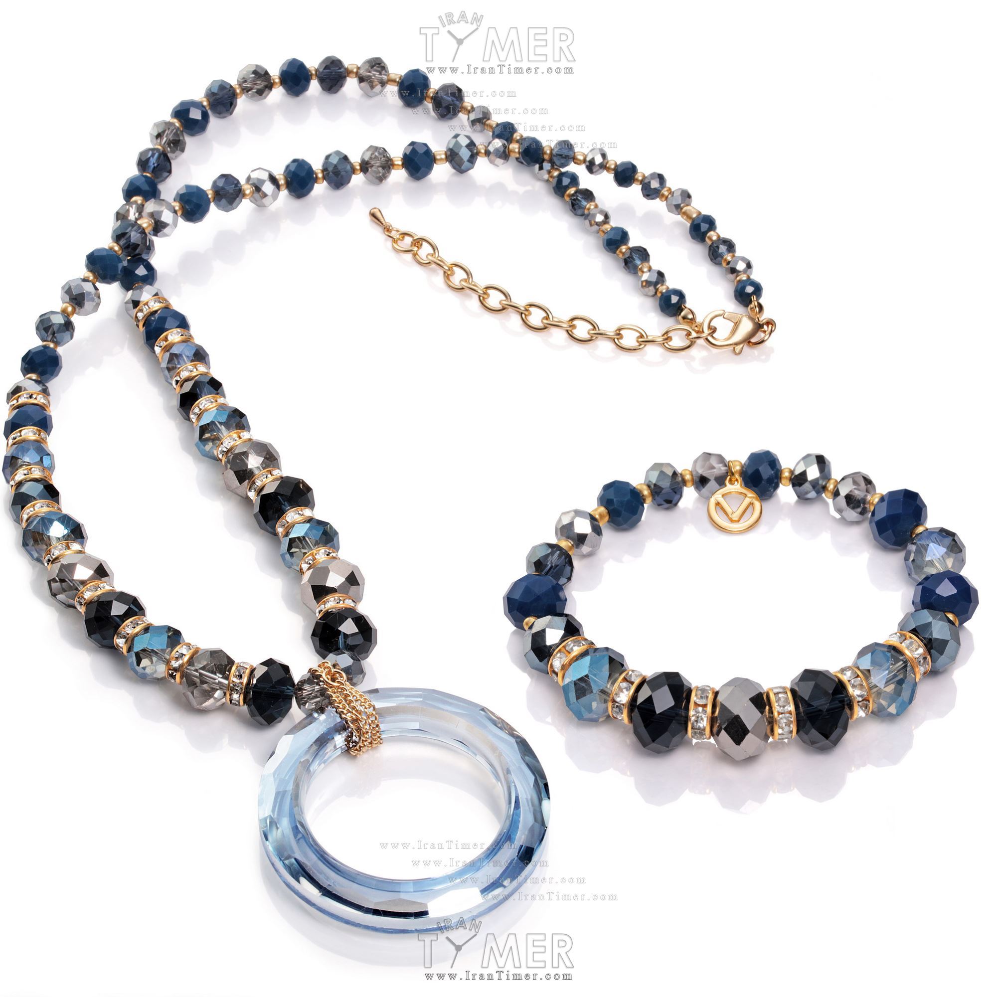 قیمت و خرید ست گردنبند دستبند بسته (النگو) زنانه ویسروی(VICEROY) مدل 41001C01013-SET فشن (ست لباس) | اورجینال و اصلی