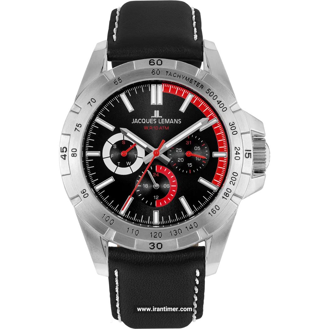 قیمت و خرید ساعت مچی مردانه ژاک لمن(JACQUES LEMANS) مدل 42-11A اسپرت | اورجینال و اصلی
