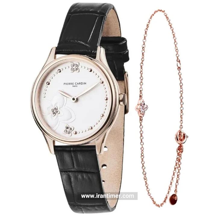 قیمت و خرید ساعت مچی زنانه پیر کاردین(PIERRE CARDIN) مدل CF.0901.LB.2.SET فشن | اورجینال و اصلی