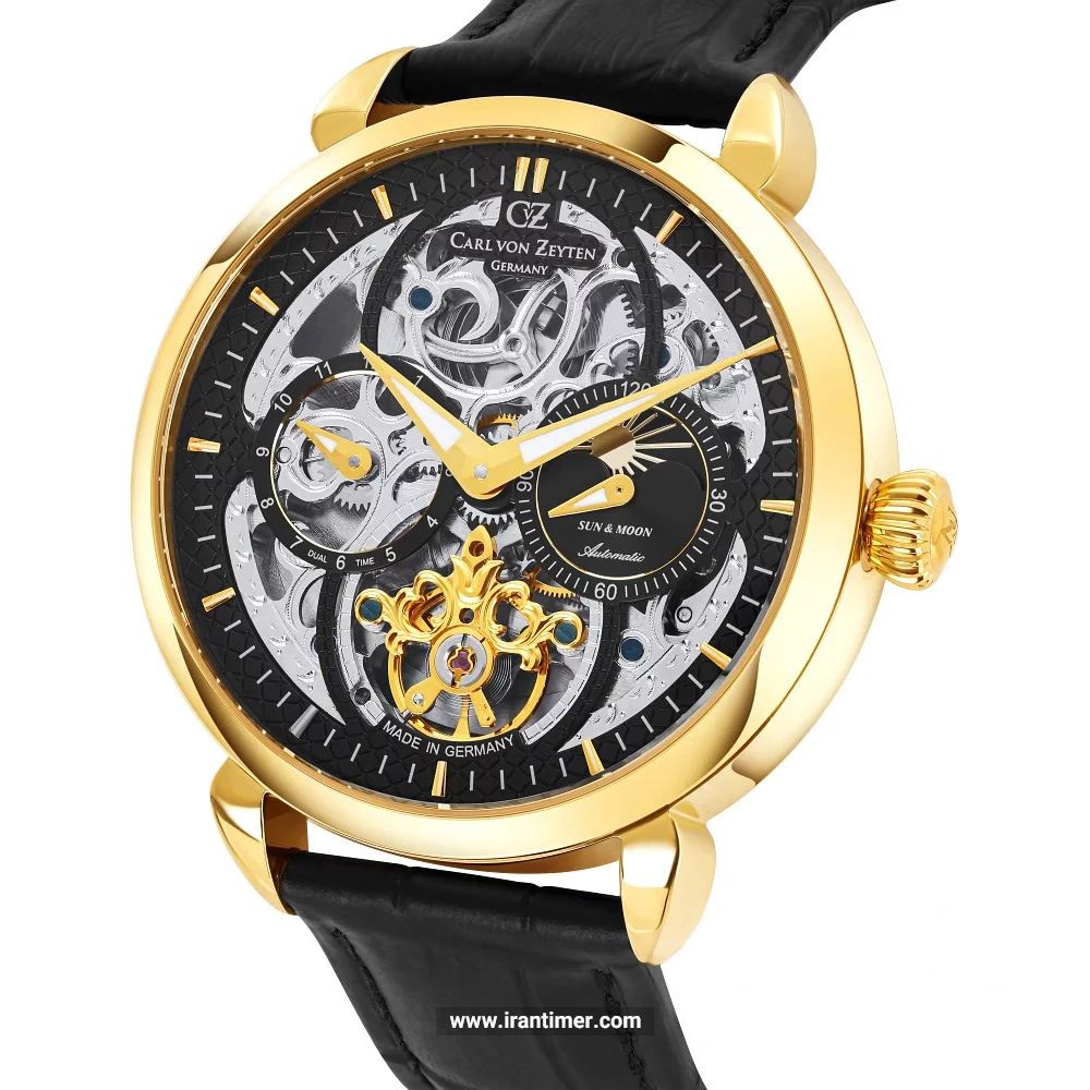 قیمت و خرید ساعت مچی مردانه کارل ون زیتن(CARL VON ZEYTEN) مدل CVZ0005GBKS کلاسیک | اورجینال و اصلی