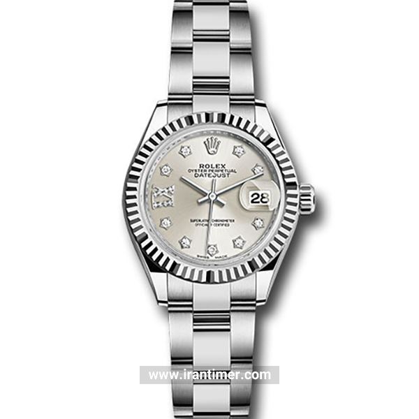 قیمت و خرید ساعت مچی زنانه رولکس(Rolex) مدل 279174 s9dix8do Silver کلاسیک | اورجینال و اصلی