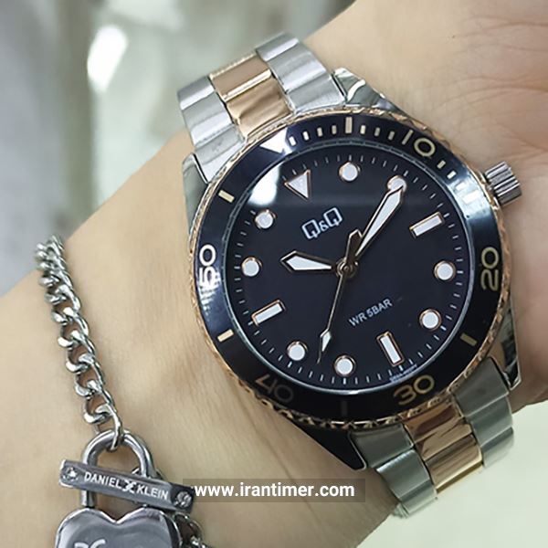 قیمت و خرید ساعت مچی زنانه کیو اند کیو(Q&Q) مدل Q55A-002PY کلاسیک | اورجینال و اصلی