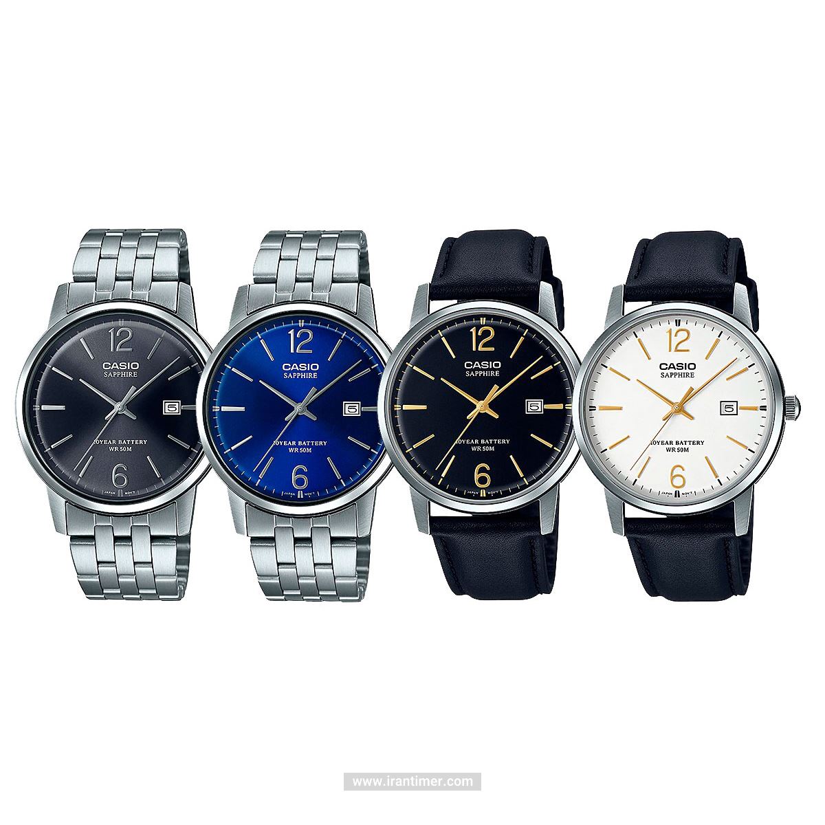 قیمت و خرید ساعت مچی مردانه کاسیو (CASIO) جنرال مدل MTS-110D-1AVDF کلاسیک | اورجینال و اصلی