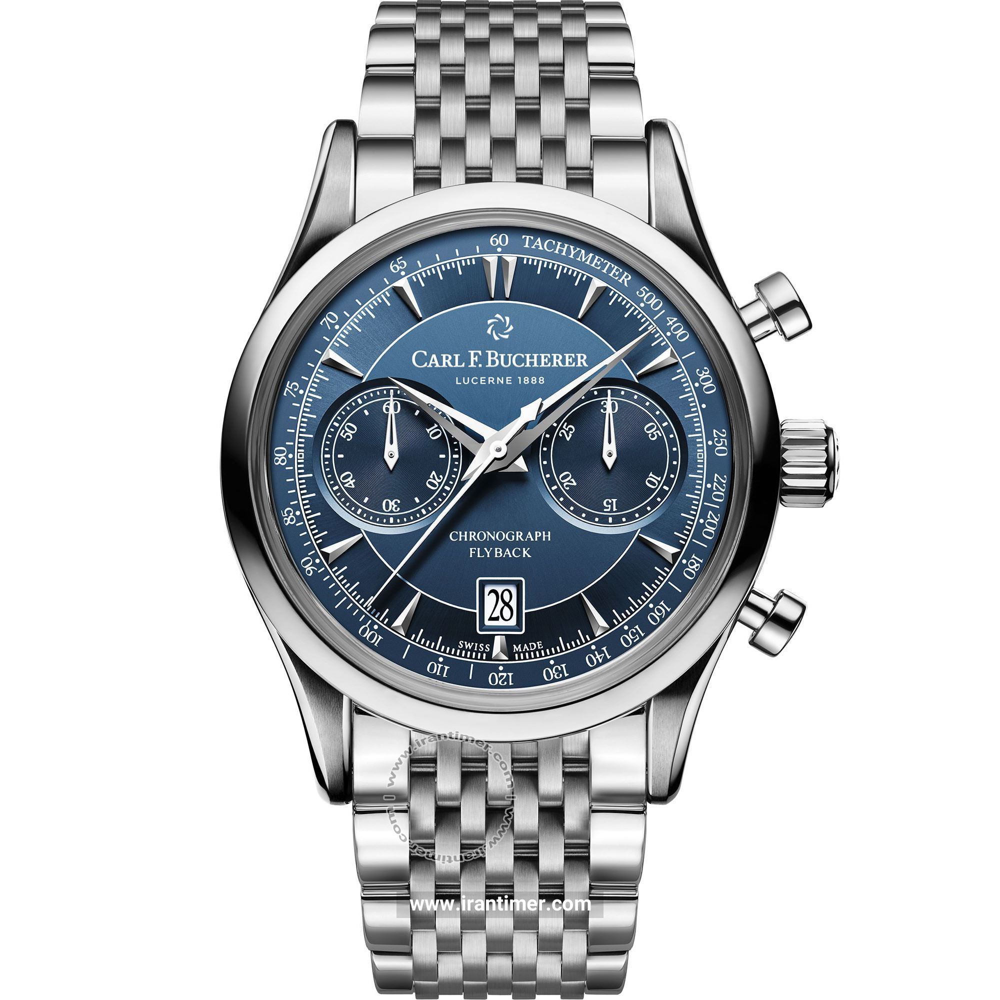 قیمت و خرید ساعت مچی مردانه کارل اف بوشرر(Carl F. Bucherer) مدل 00.10919.08.53.21 کلاسیک | اورجینال و اصلی