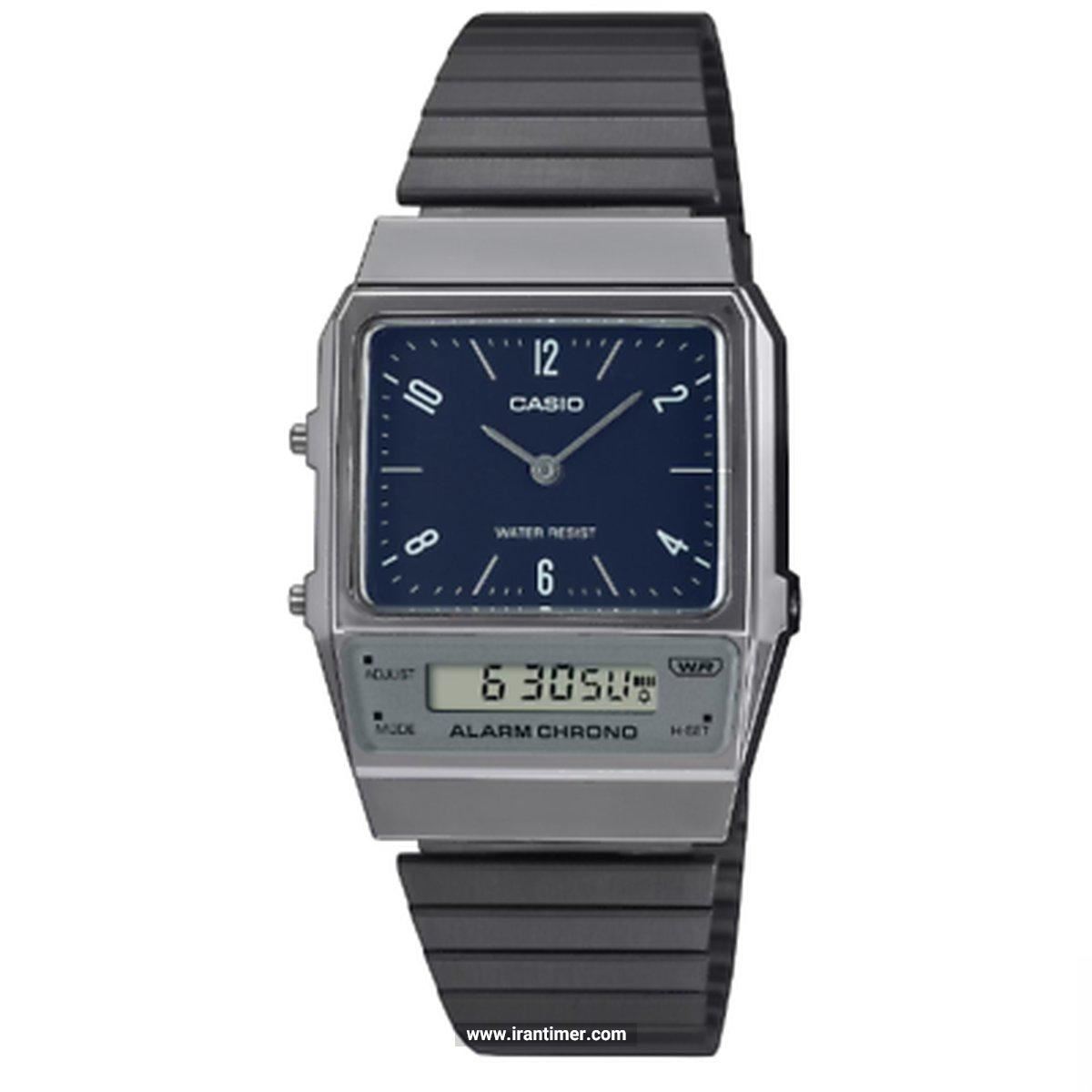 قیمت و خرید ساعت مچی مردانه زنانه کاسیو (CASIO) جنرال مدل AQ-800EB-2ADF کلاسیک | اورجینال و اصلی