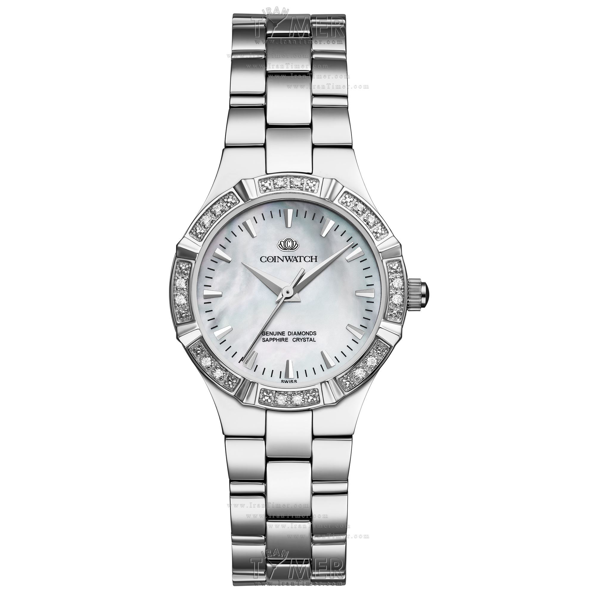 قیمت و خرید ساعت مچی زنانه کوین واچ(COINWATCH) مدل C144SWH کلاسیک | اورجینال و اصلی