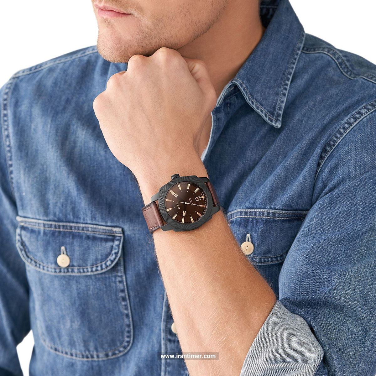 قیمت و خرید ساعت مچی مردانه فسیل(FOSSIL) مدل FS5972 کلاسیک | اورجینال و اصلی