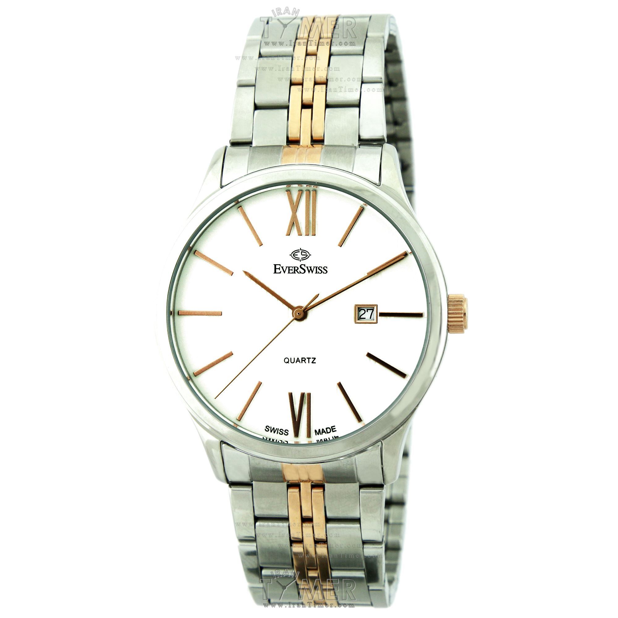 قیمت و خرید ساعت مچی مردانه اورسوئیس(EVER SWISS) مدل 5743-147 کلاسیک | اورجینال و اصلی