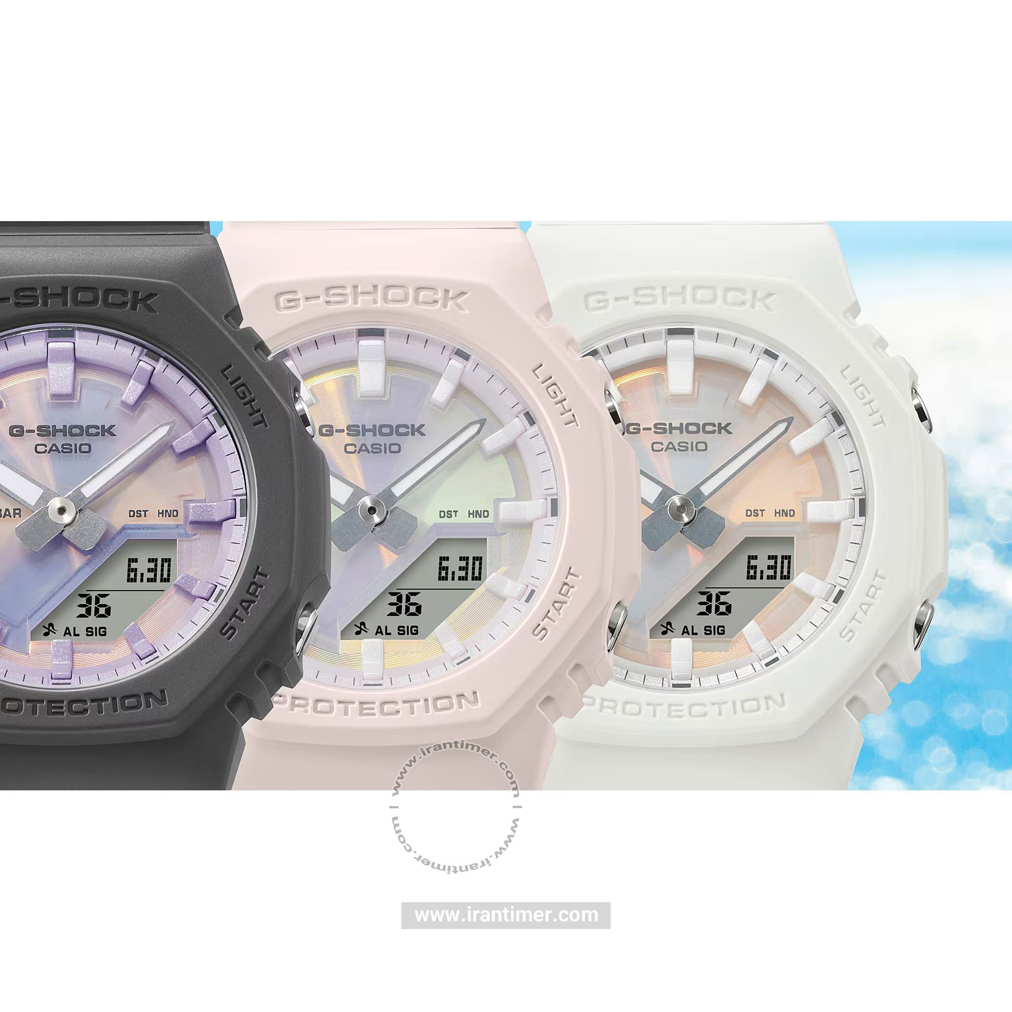 قیمت و خرید ساعت مچی زنانه کاسیو (CASIO) جی شاک مدل GMA-P2100PC-4ADR اسپرت | اورجینال و اصلی