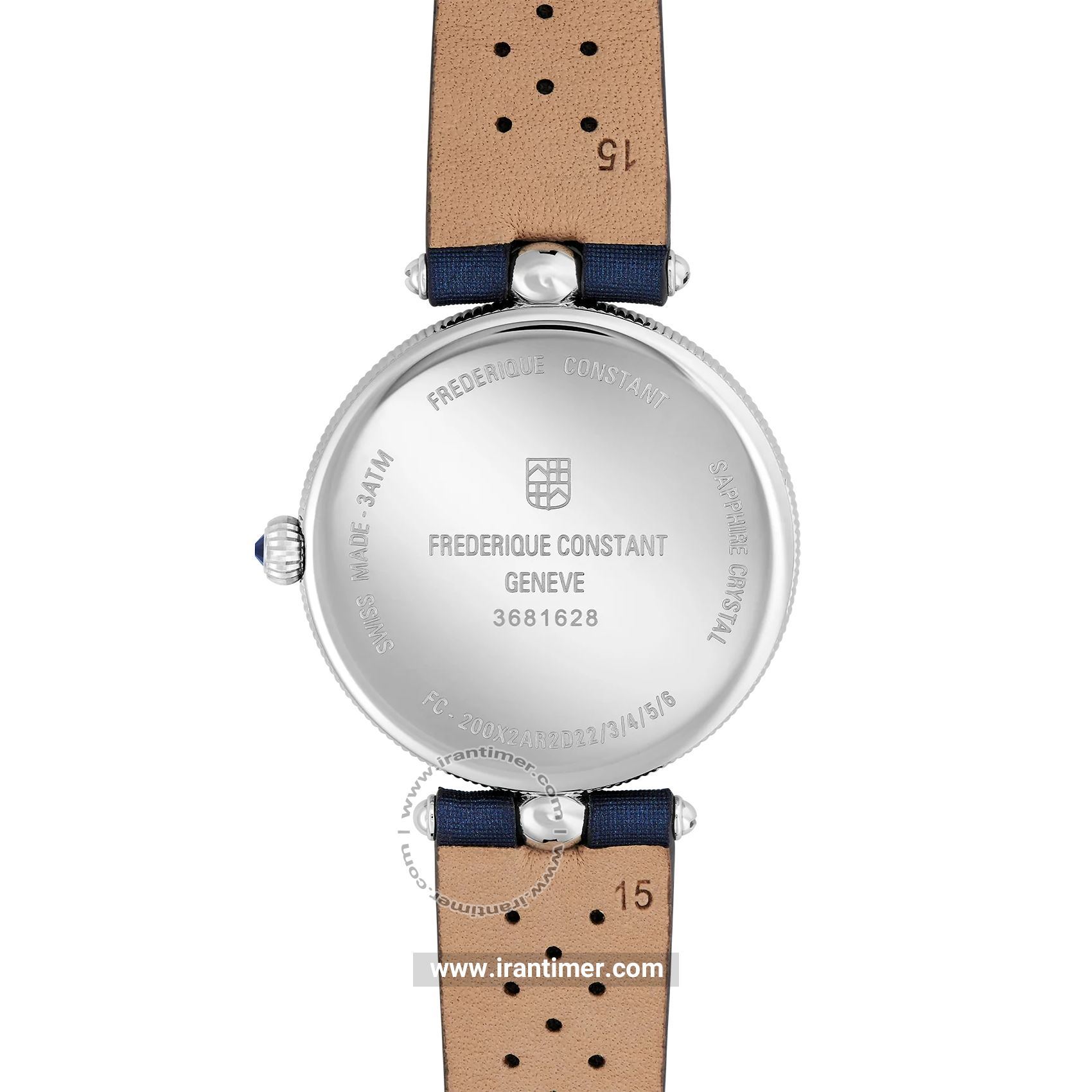 قیمت و خرید ساعت مچی زنانه فردریک کنستانت(FREDERIQUE CONSTANT) مدل FC-200MPN2AR2D6 کلاسیک | اورجینال و اصلی