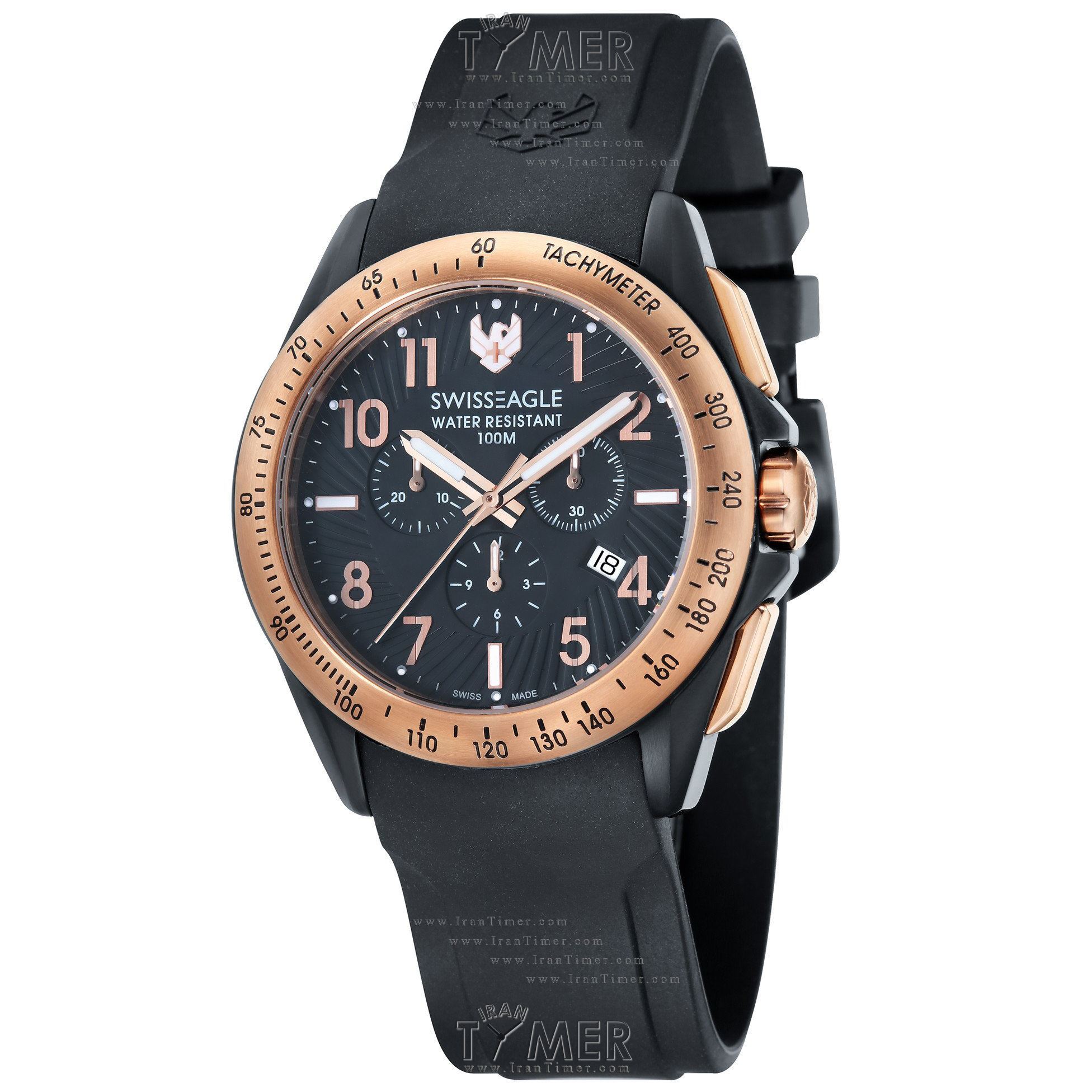 قیمت و خرید ساعت مچی مردانه سوئیس ایگل(SWISS EAGLE) مدل SE9061-05 اسپرت | اورجینال و اصلی