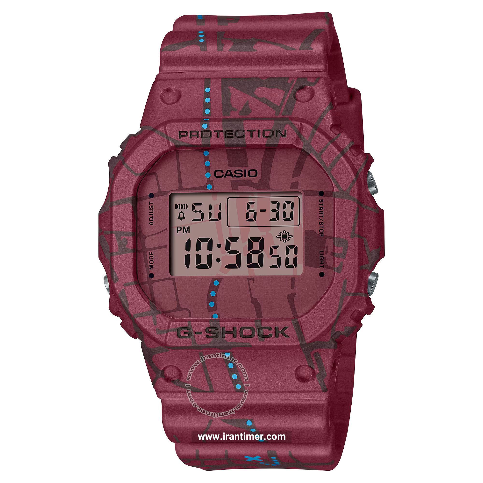 قیمت و خرید ساعت مچی مردانه کاسیو (CASIO) جی شاک مدل DW-5600SBY-4DR اسپرت | اورجینال و اصلی