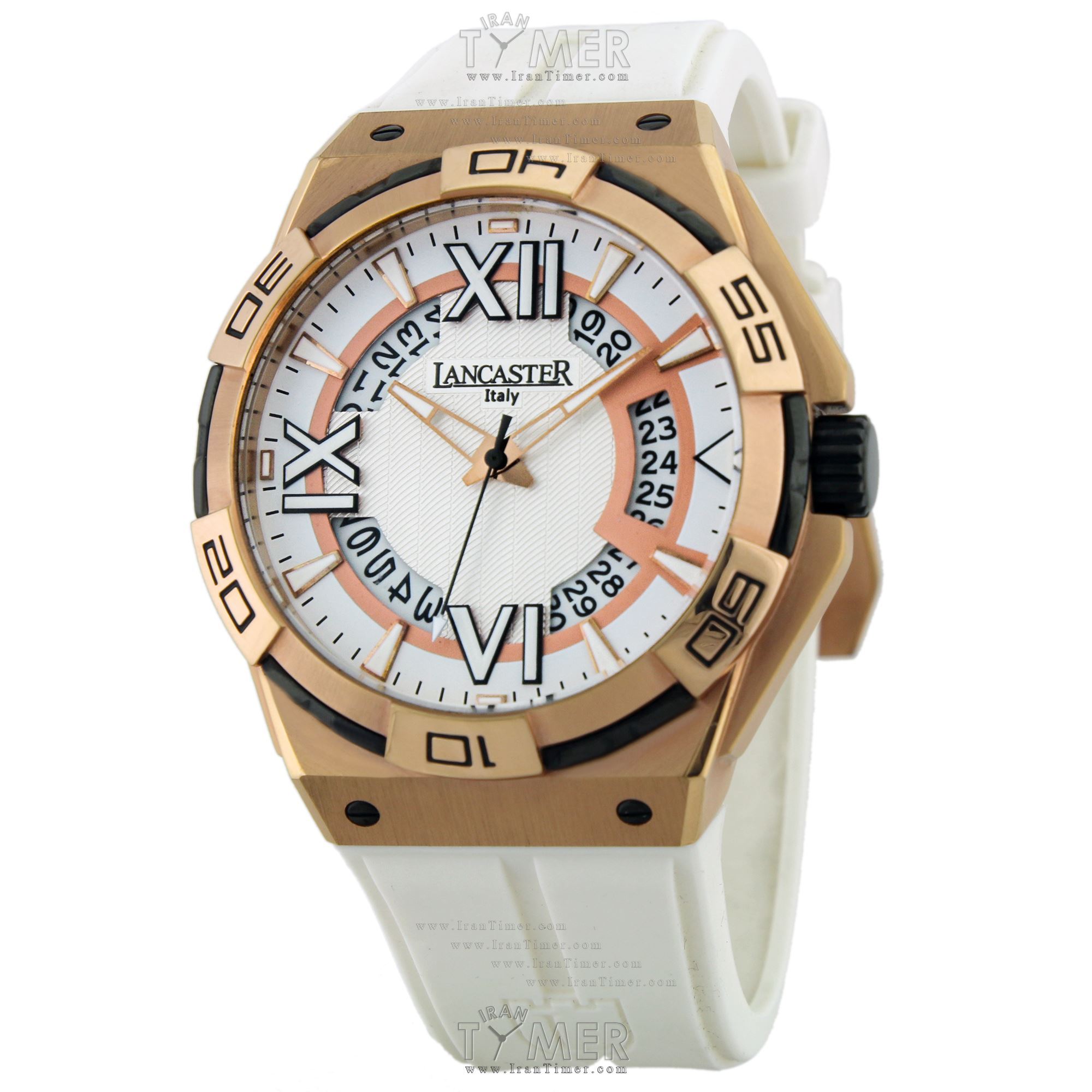 قیمت و خرید ساعت مچی مردانه لنکستر(LANCASTER) مدل 622RGSLBN اسپرت | اورجینال و اصلی