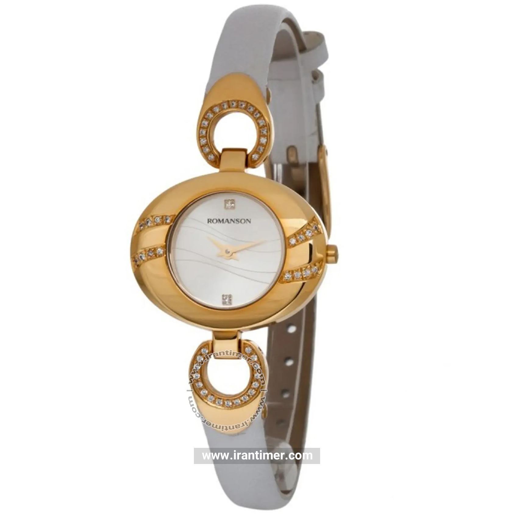 قیمت و خرید ساعت مچی زنانه رومانسون(ROMANSON) مدل RN0391QL1GAS1G-W فشن | اورجینال و اصلی