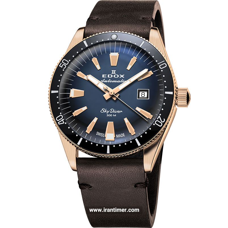 قیمت و خرید ساعت مچی مردانه ادُکس(EDOX) مدل 80126BRNBUIDR کلاسیک | اورجینال و اصلی