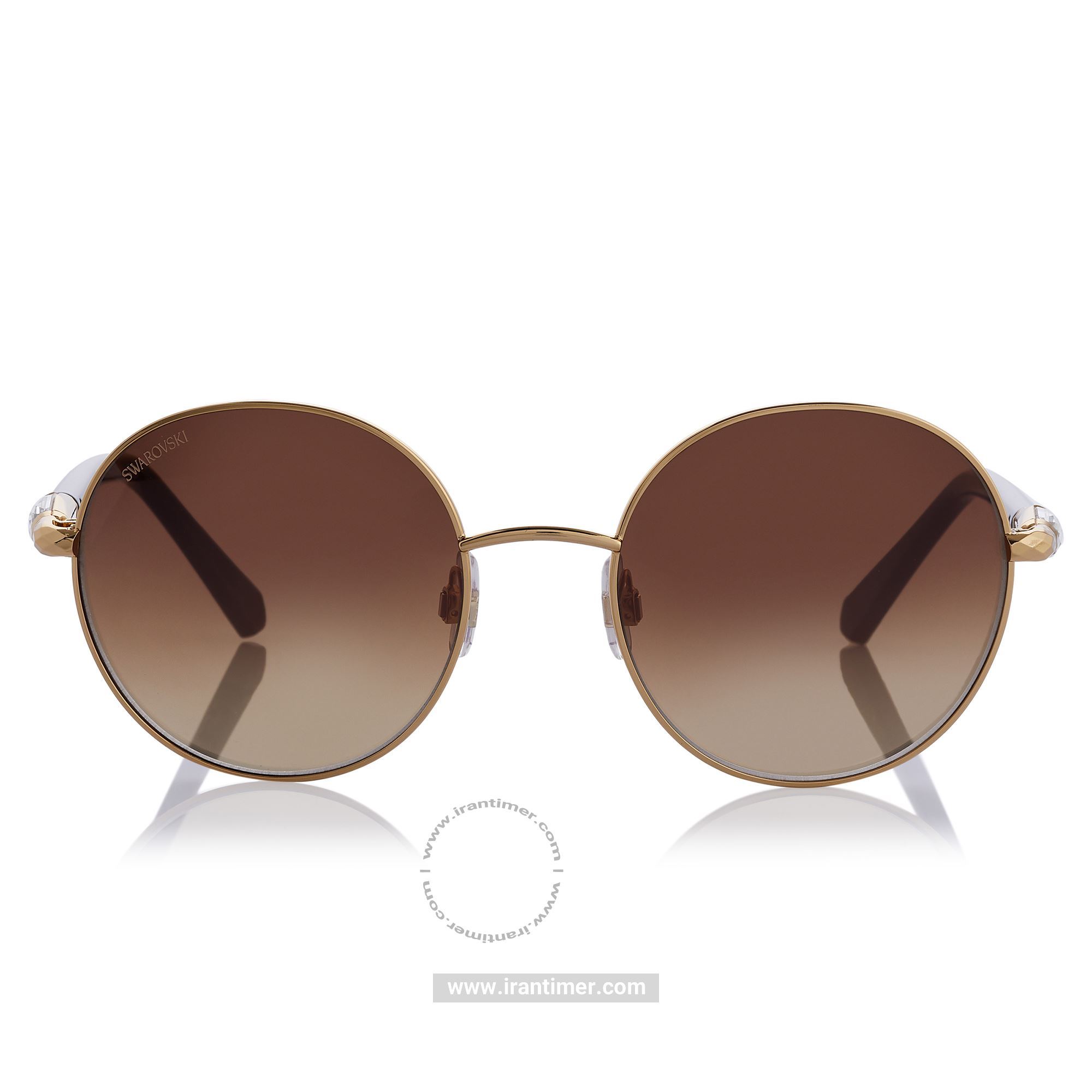 قیمت و خرید عینک آفتابی زنانه کلاسیک (SWAROVSKI) مدل SK S 0260 30G 55 | اورجینال و اصلی