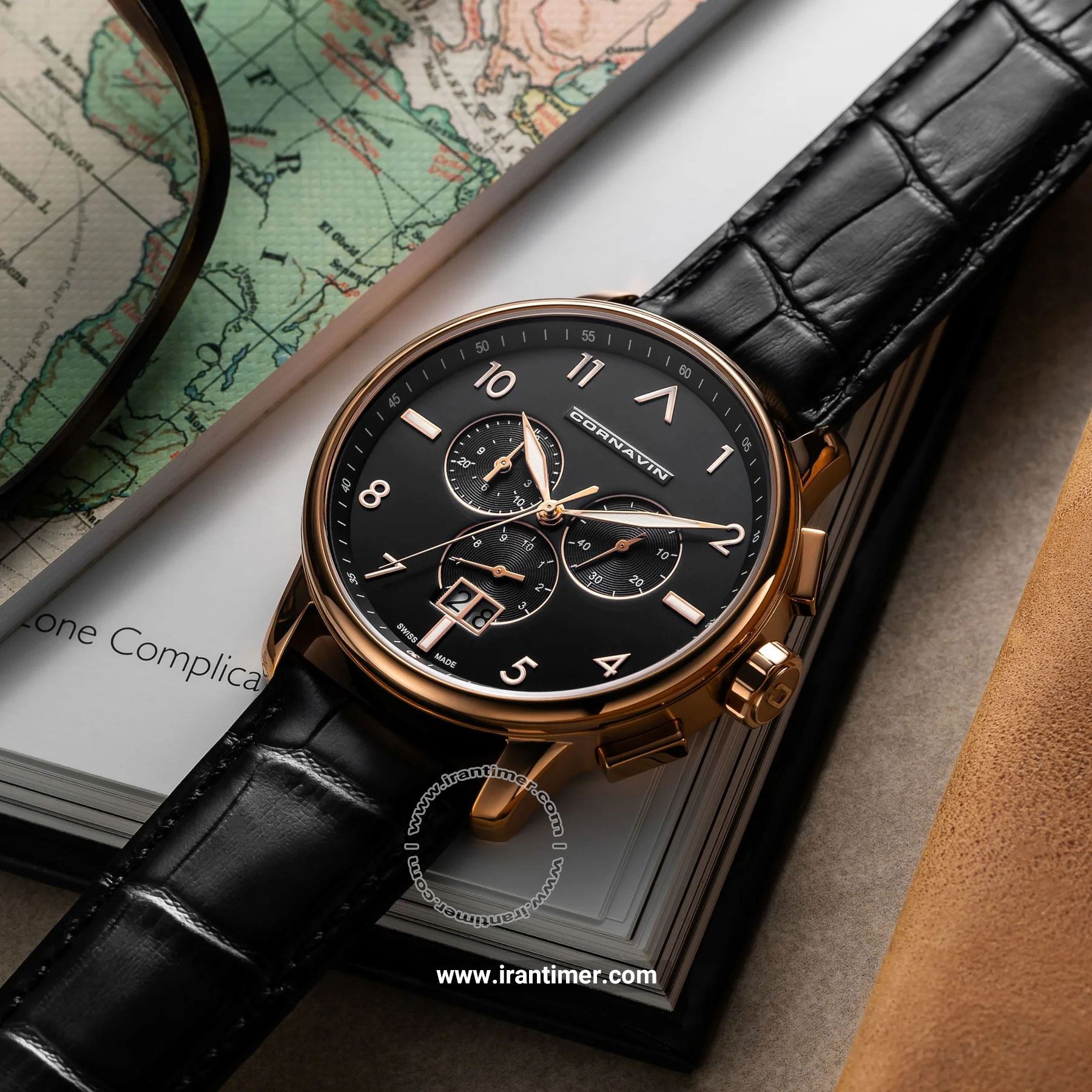 قیمت و خرید ساعت مچی مردانه کورناوین(CORNAVIN) مدل COR.BD.06.L کلاسیک | اورجینال و اصلی