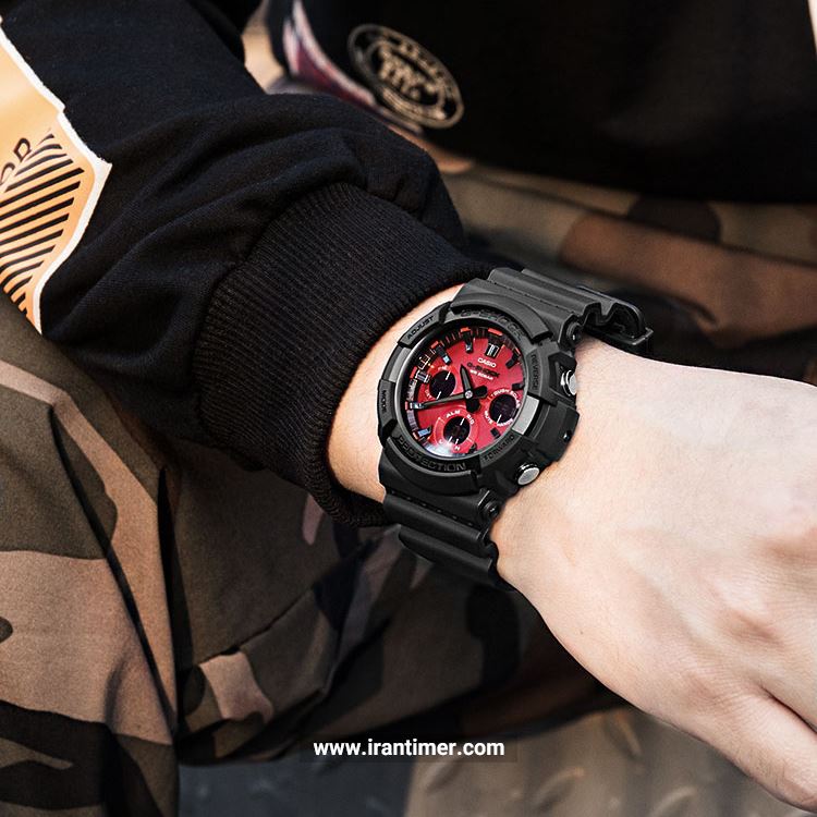 قیمت و خرید ساعت مچی مردانه کاسیو (CASIO) جی شاک مدل GAS-100AR-1ADR اسپرت | اورجینال و اصلی