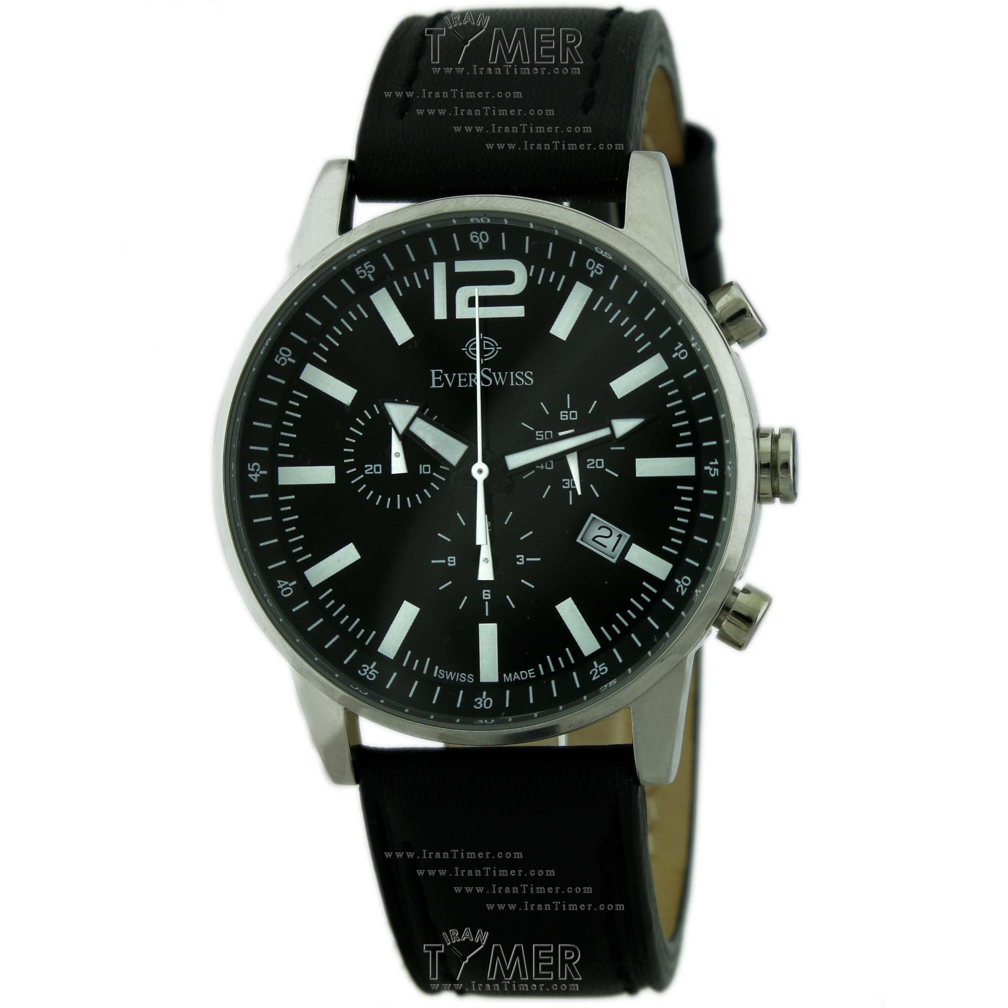 قیمت و خرید ساعت مچی مردانه اورسوئیس(EVER SWISS) مدل 19231-S154 کلاسیک اسپرت | اورجینال و اصلی