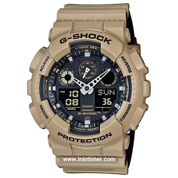 قیمت و خرید ساعت مچی مردانه کاسیو (CASIO) جی شاک مدل GA-100L-8ADR اسپرت | اورجینال و اصلی
