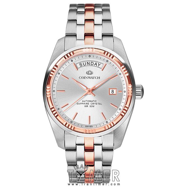 قیمت و خرید ساعت مچی مردانه کوین واچ(COINWATCH) مدل C138RWH کلاسیک | اورجینال و اصلی