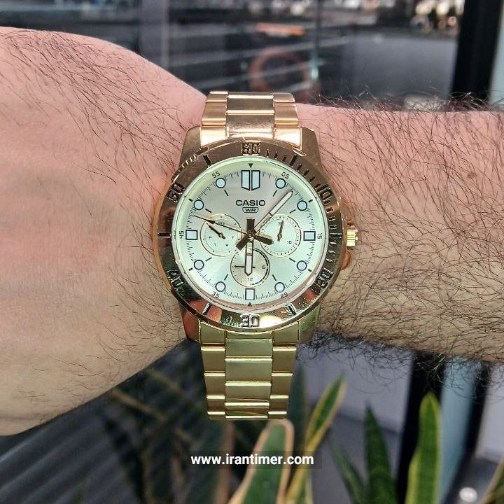 قیمت و خرید ساعت مچی مردانه کاسیو (CASIO) جنرال مدل MTP-VD300G-9EUDF کلاسیک | اورجینال و اصلی