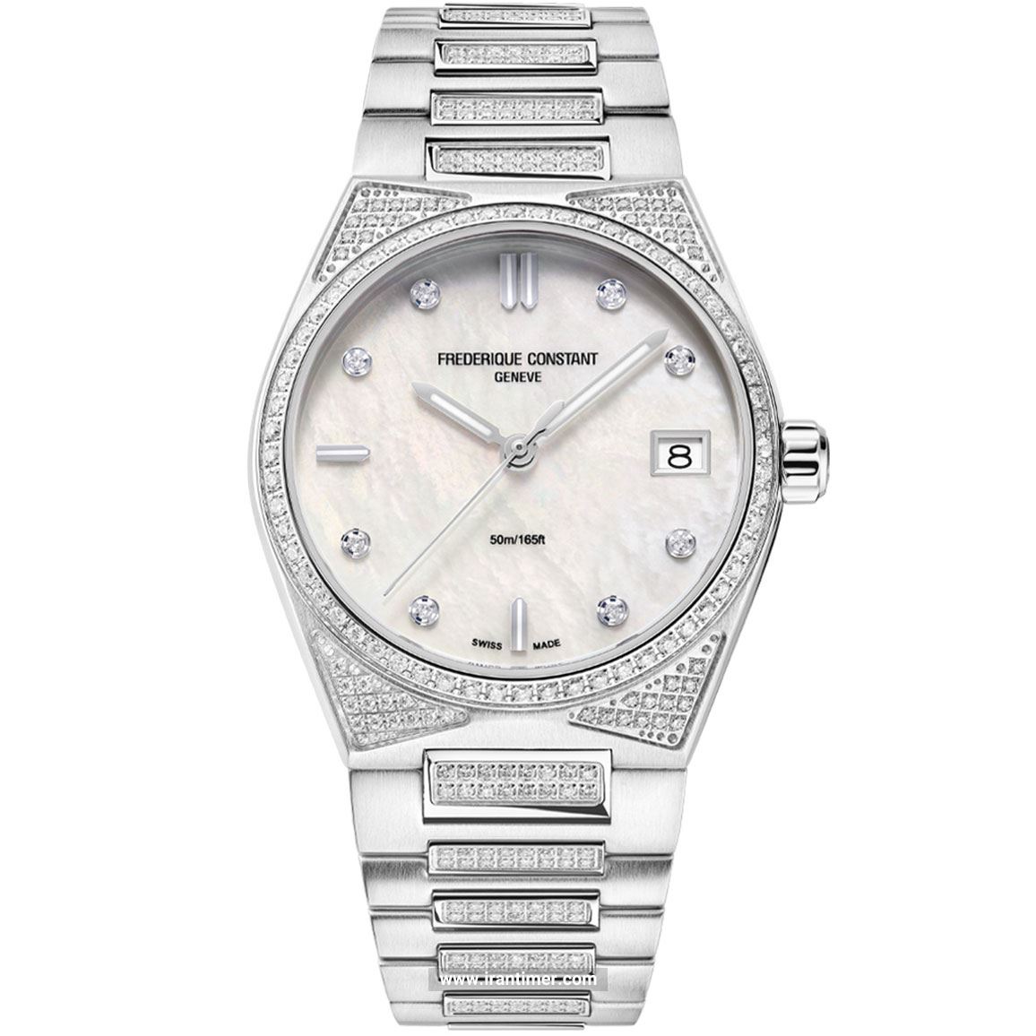 قیمت و خرید ساعت مچی زنانه فردریک کنستانت(FREDERIQUE CONSTANT) مدل FC-240MPWD2NHPV6B فشن | اورجینال و اصلی