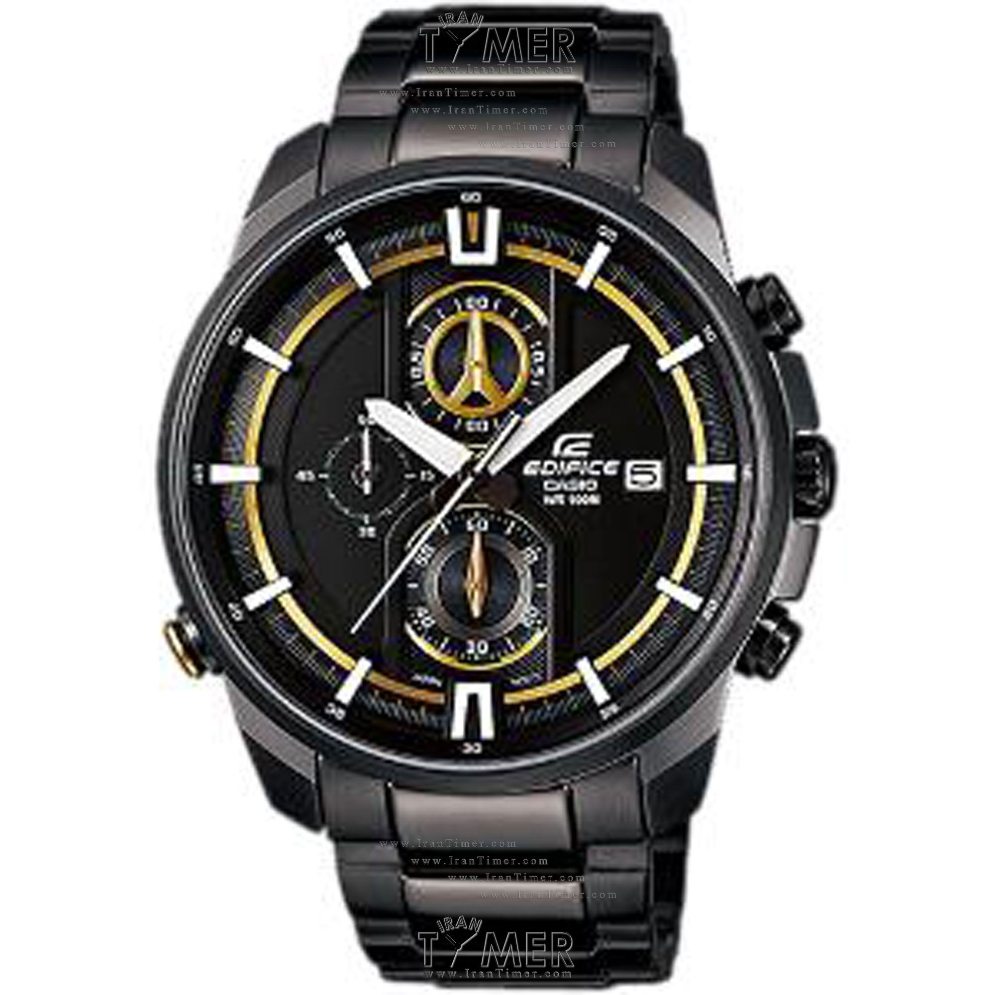 قیمت و خرید ساعت مچی مردانه کاسیو (CASIO) ادیفس(ادیفایس) مدل EFR-533BK-1A9VUDF کلاسیک | اورجینال و اصلی