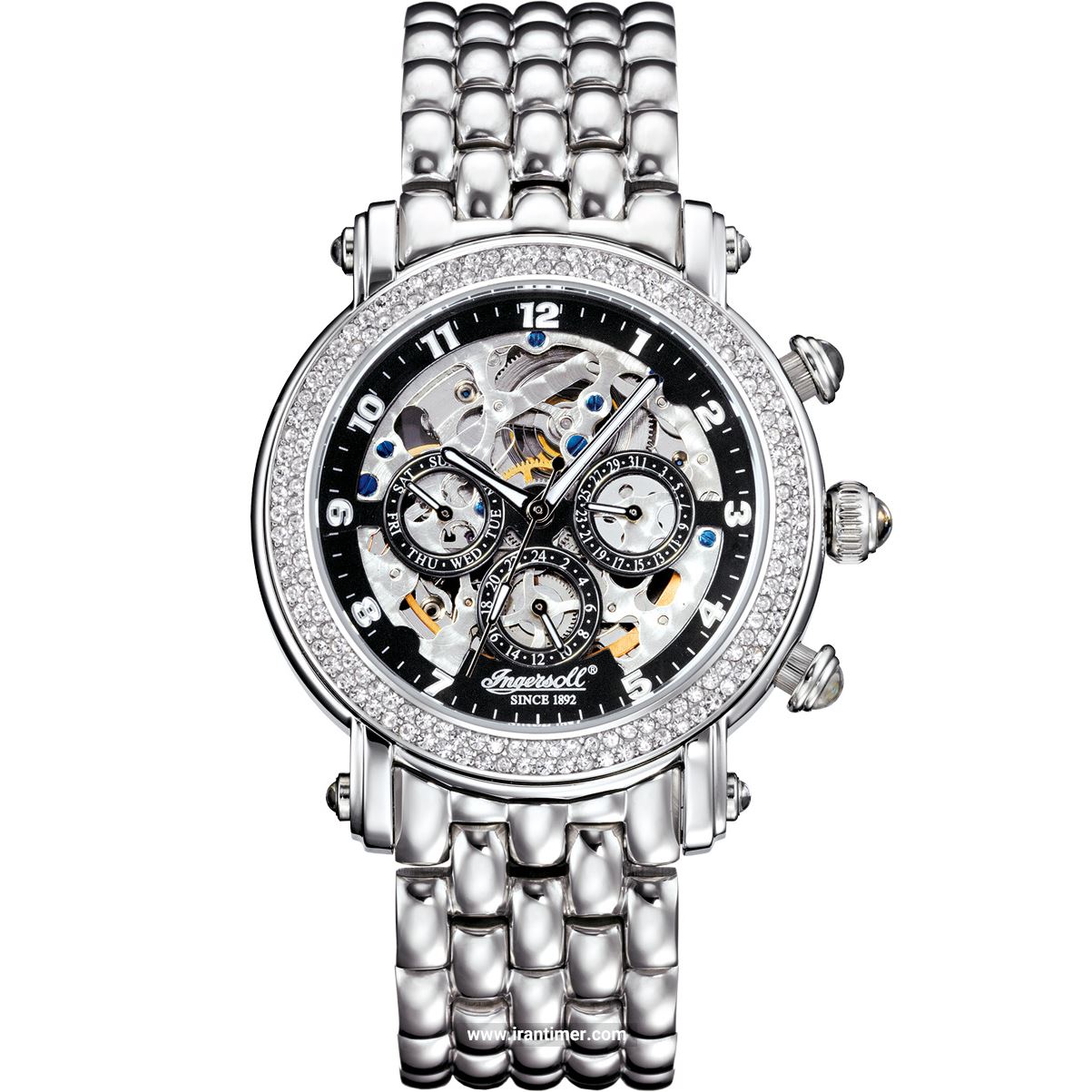 قیمت و خرید ساعت مچی مردانه اینگرسول(INGERSOLL) مدل IN7202BKMB فشن | اورجینال و اصلی