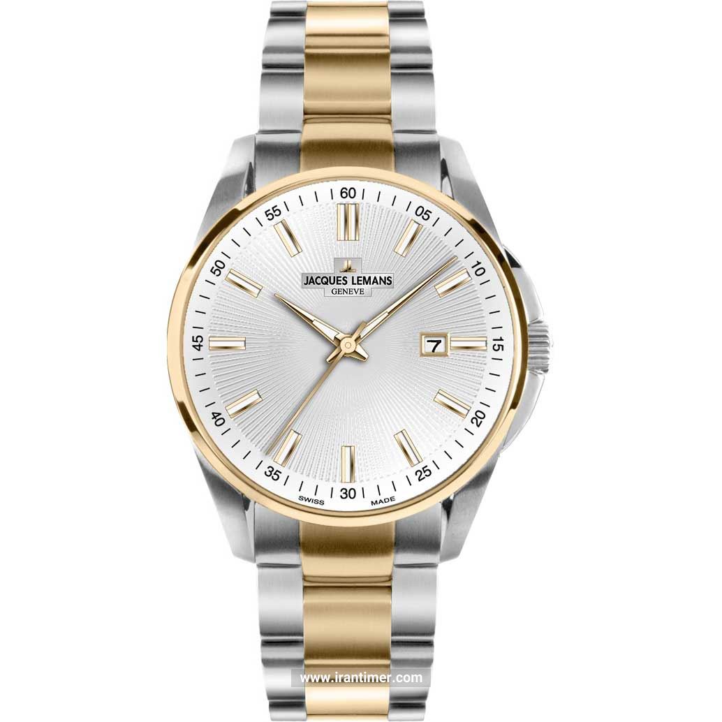 قیمت و خرید ساعت مچی مردانه ژاک لمن(JACQUES LEMANS) مدل G-199I کلاسیک | اورجینال و اصلی