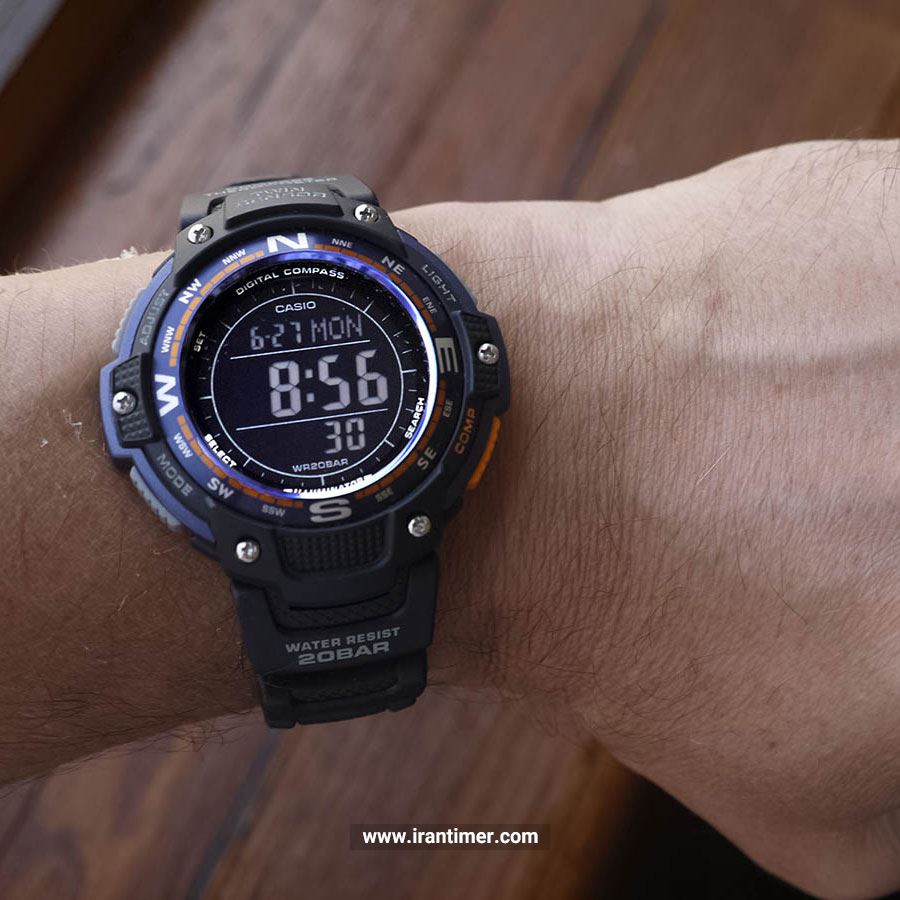 قیمت و خرید ساعت مچی مردانه کاسیو (CASIO) مدل SGW100-2BTN اسپرت | اورجینال و اصلی