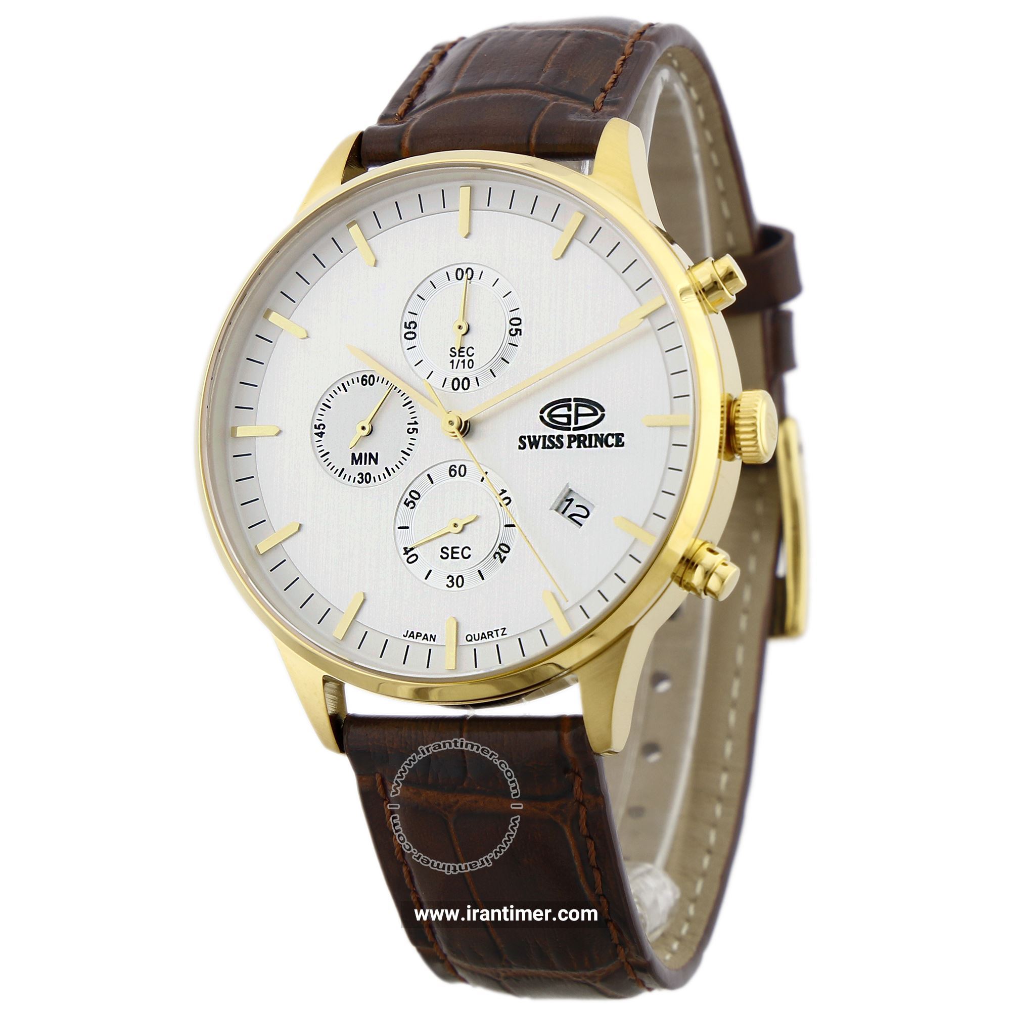 قیمت و خرید ساعت مچی مردانه سوئیس پرنس(Swiss Prince) مدل 000841-1MG کلاسیک | اورجینال و اصلی