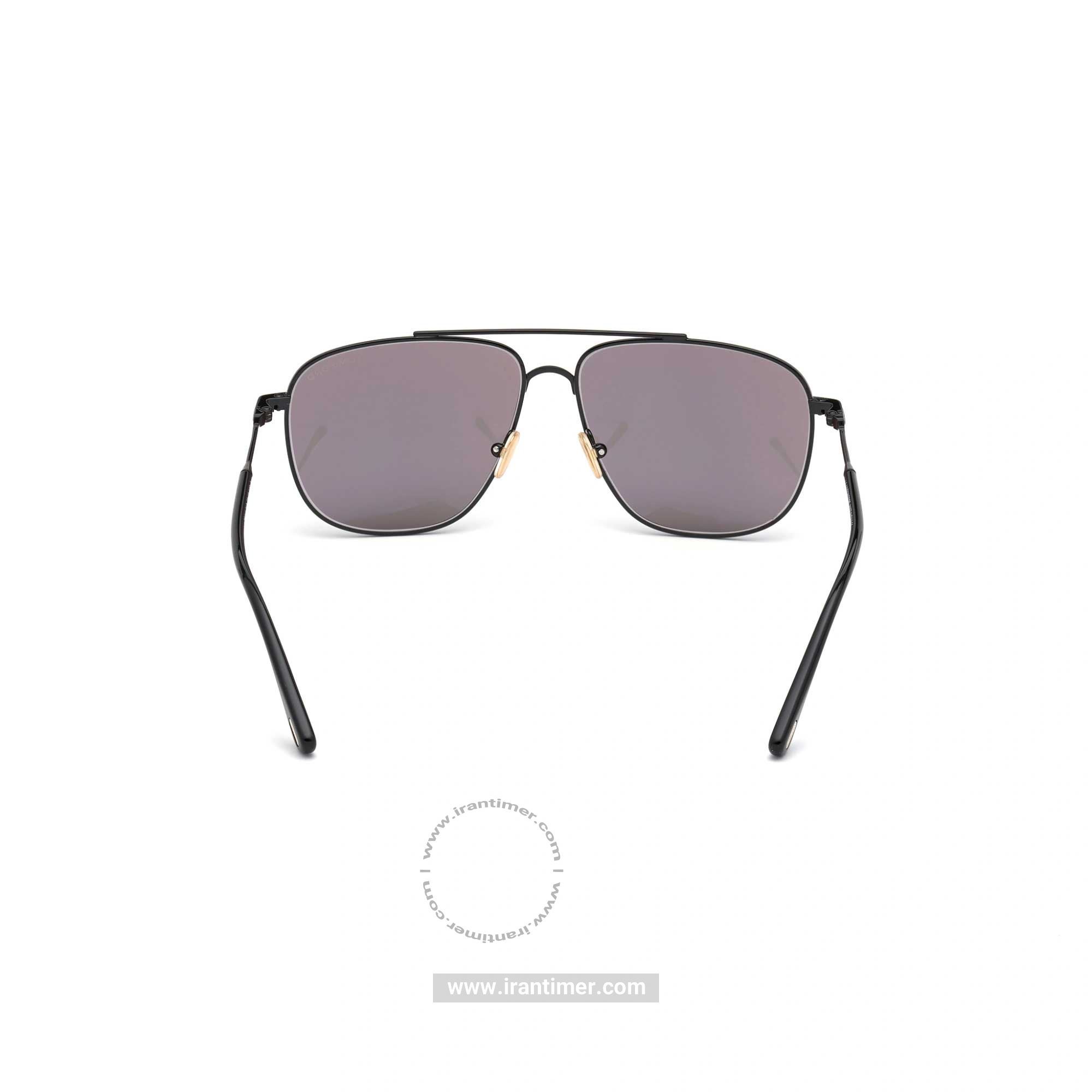 قیمت و خرید عینک آفتابی مردانه خلبانی (TOM FORD) مدل FT 0815 01C 58 | اورجینال و اصلی